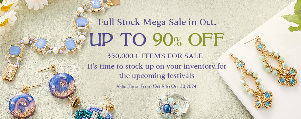 Full Stock Mega Sale In Oct. Up To 90% OFF 350,000+ Items For Sale